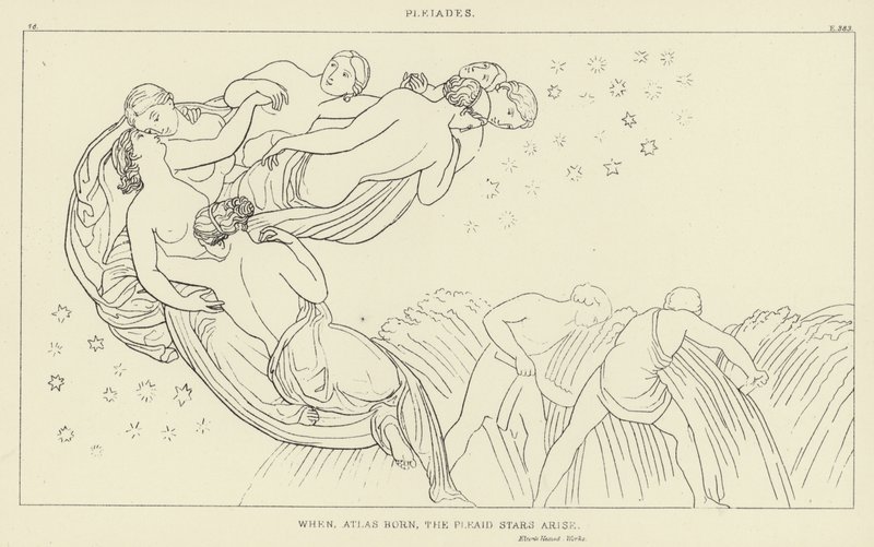 Plejader af John Flaxman