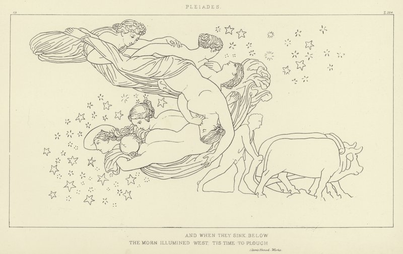 Plejader af John Flaxman