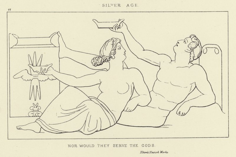 Sølvalder af John Flaxman