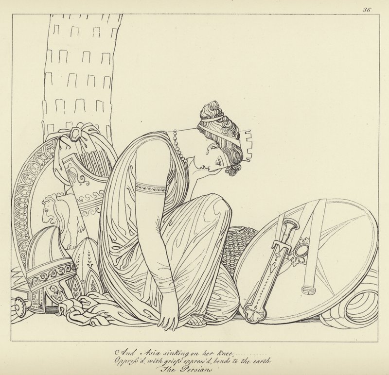 Perserne af John Flaxman