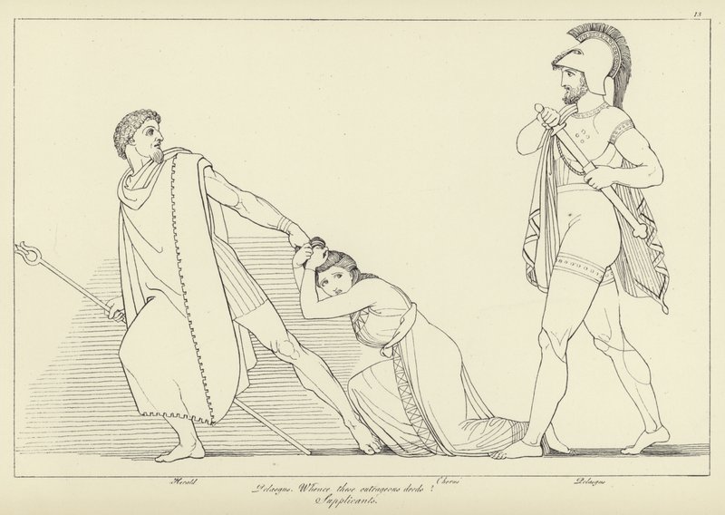 Supplikanterne af John Flaxman