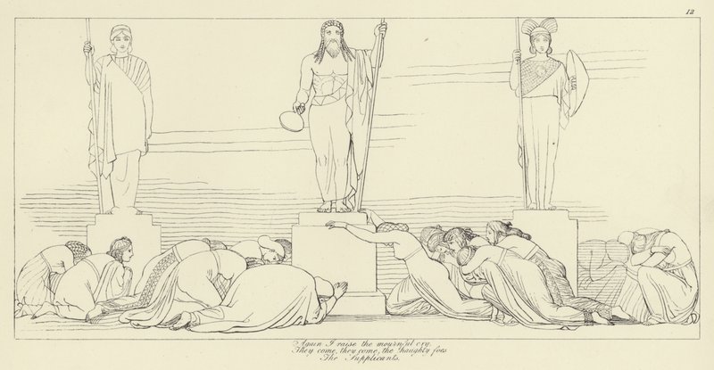 Supplikanterne af John Flaxman