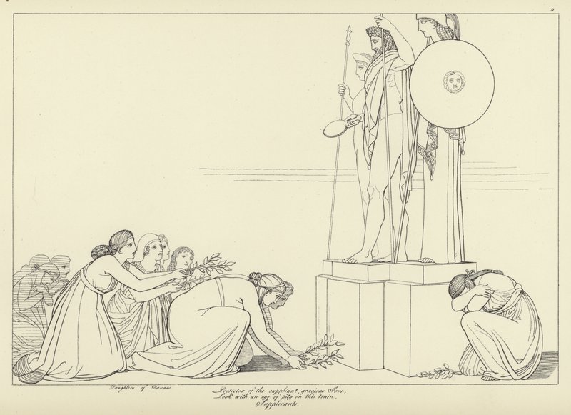 Supplikanterne af John Flaxman
