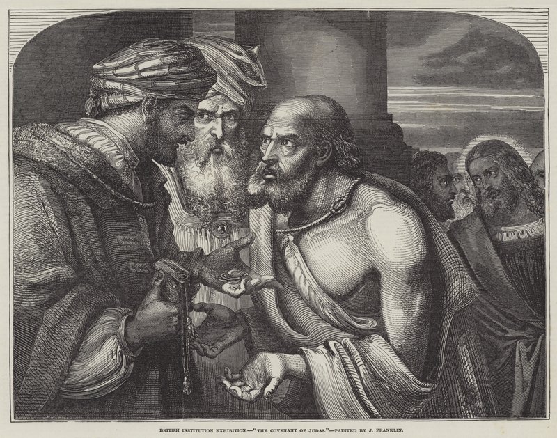 Judas pagt af John Franklin