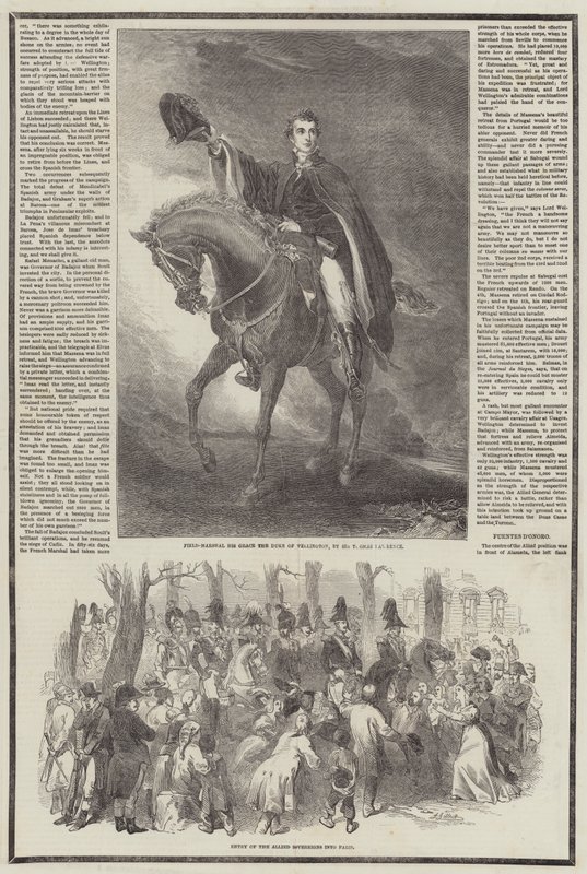 Hertugen af Wellingtons død af John Gilbert