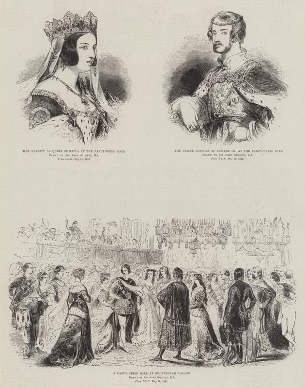 Royal Fancy Dress Ball af John Gilbert