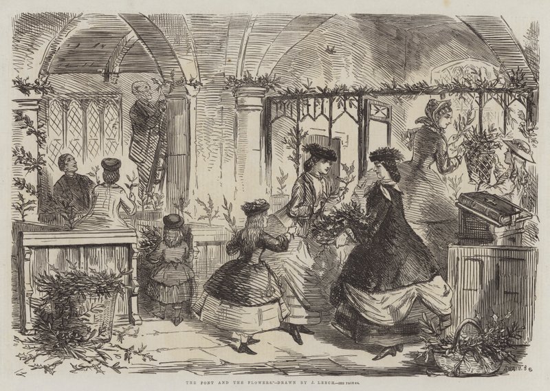 Fonten og Blomsterne af John Leech