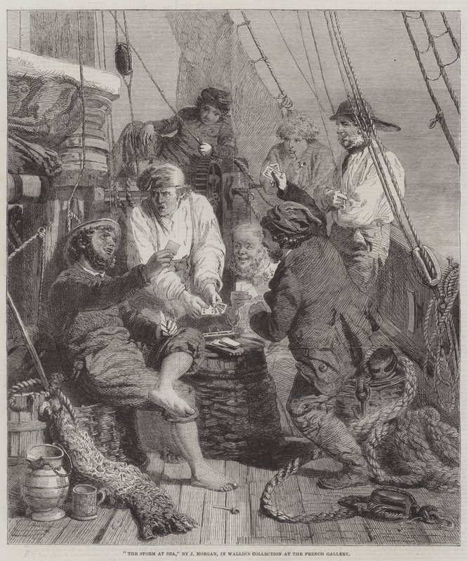 Stormen på havet af John Morgan