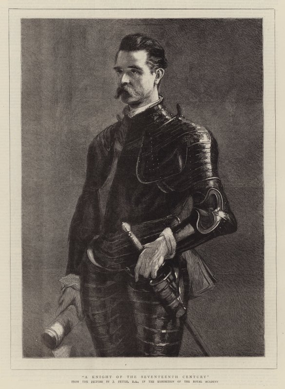 En Ridder af det syttende århundrede af John Pettie