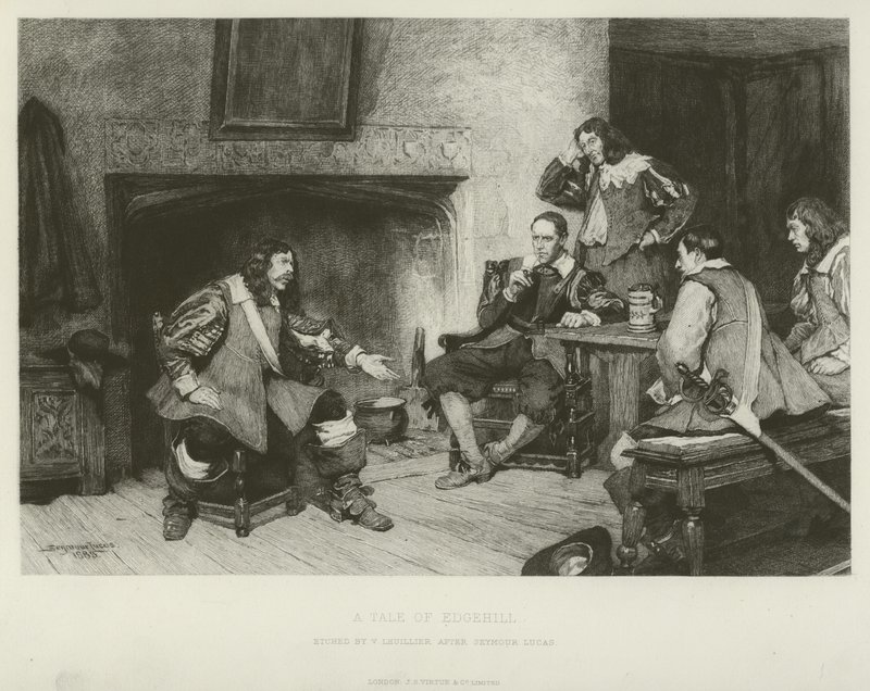 En fortælling om Edgehill af John Seymour Lucas