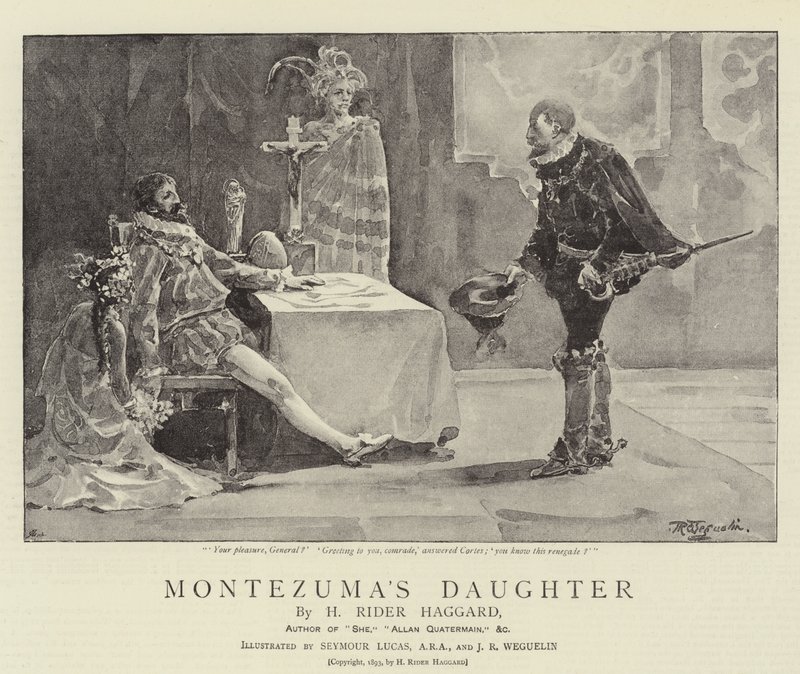 Montezumas datter af John Seymour Lucas