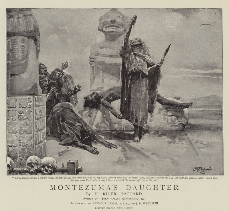 Montezumas datter af John Seymour Lucas