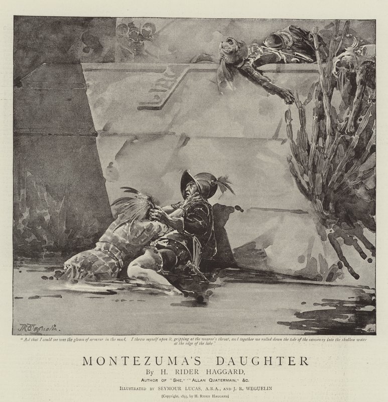 Montezumas datter af John Seymour Lucas
