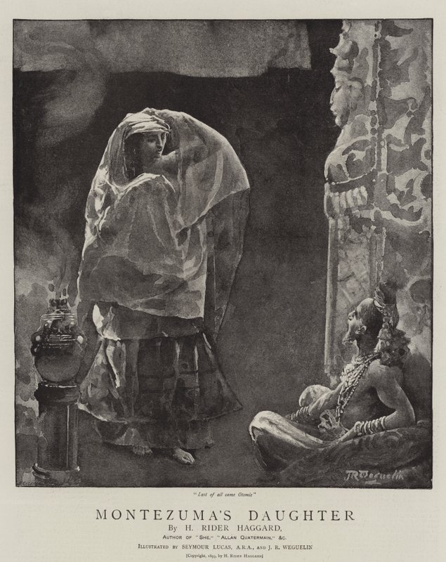 Montezumas datter af John Seymour Lucas