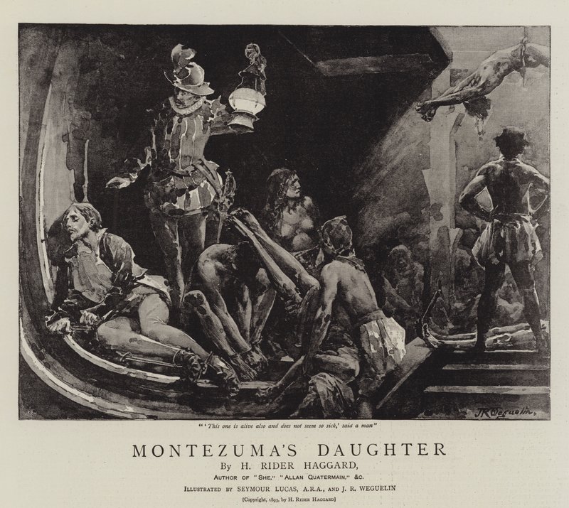 Montezumas datter af John Seymour Lucas