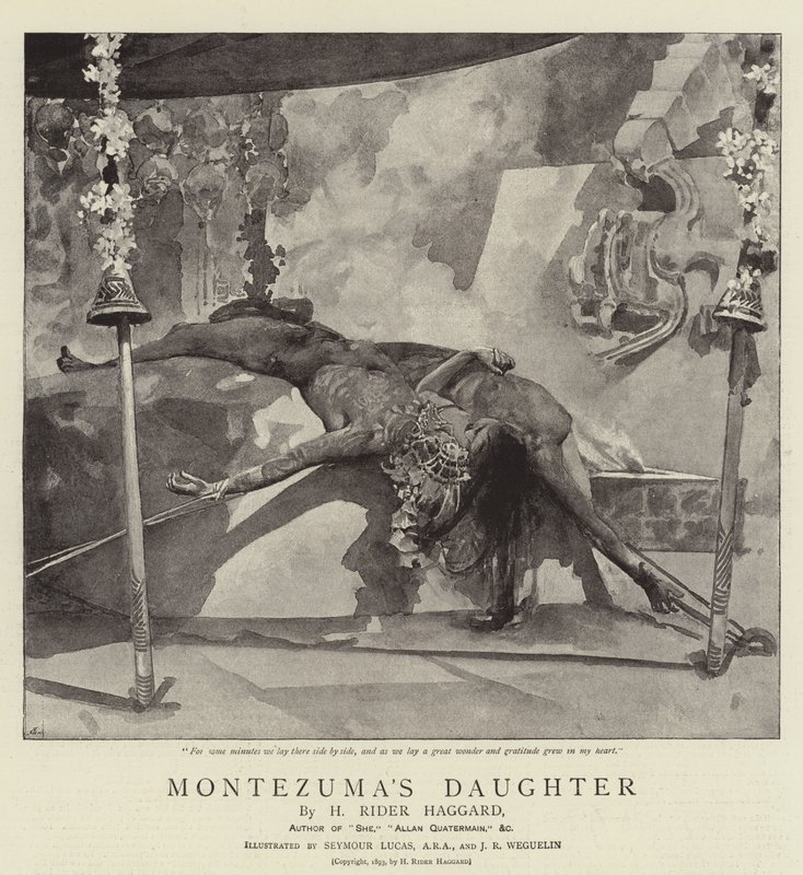 Montezumas datter af John Seymour Lucas