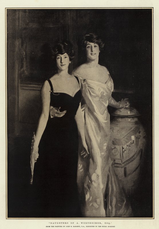 Døtre af A Wertheimer, Esquire af John Singer Sargent