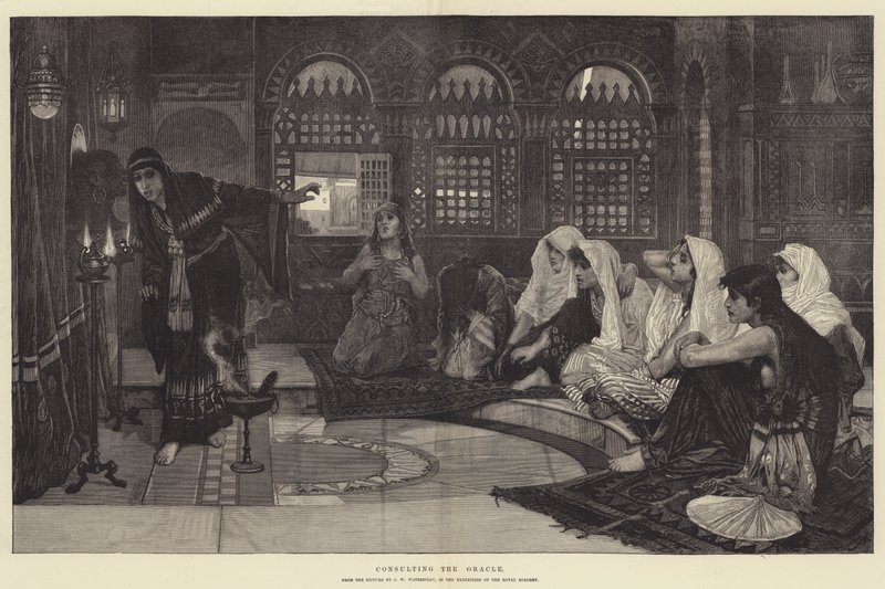 Rådgivning af Oracle af John William Waterhouse