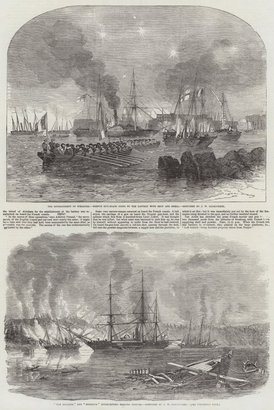Bombardementet af Sveaborg af John Wilson Carmichael