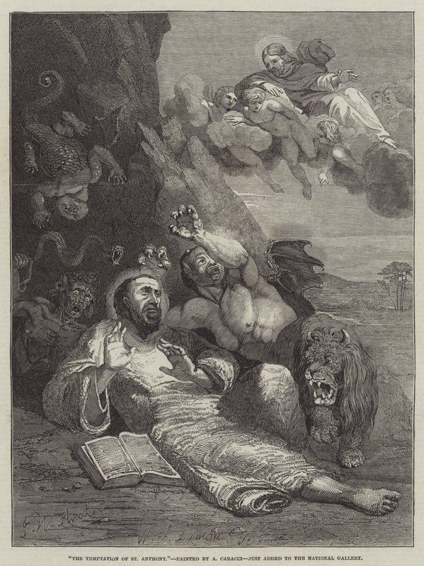 Sankt Anthonys fristelse af John Wykeham Archer