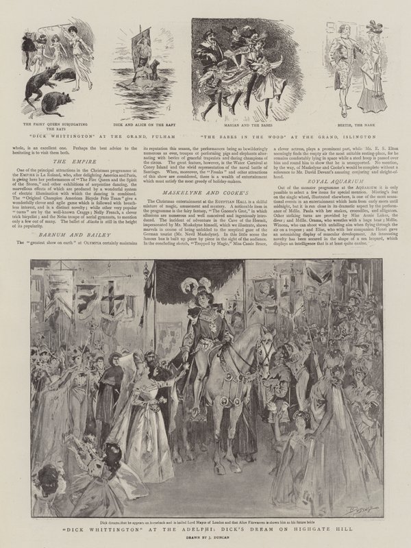 Juleunderholdning af after John Duncan