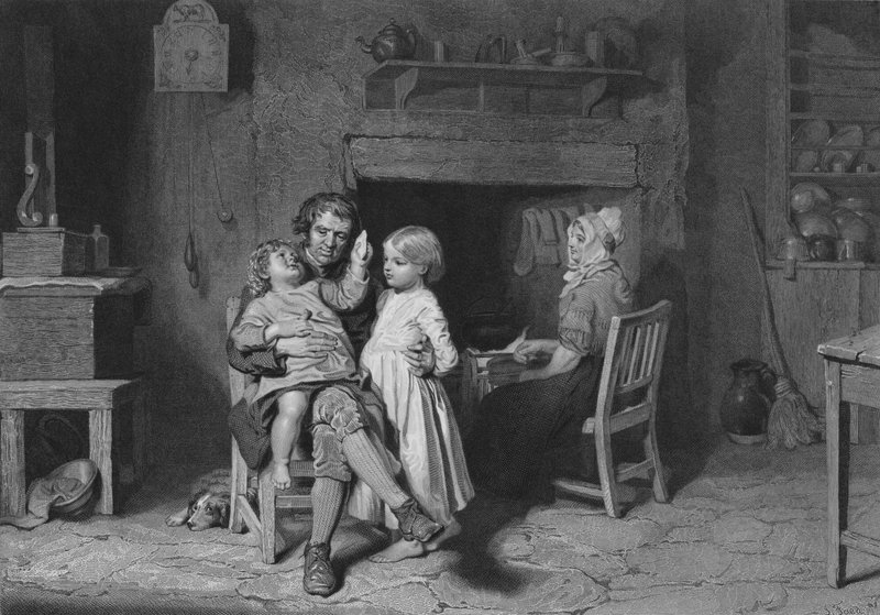 Illustration til The Cottar