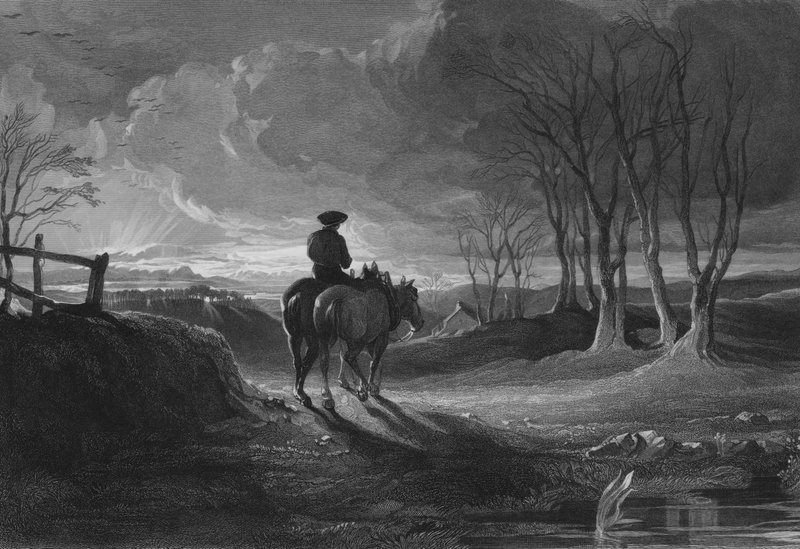 Illustration til The Cottar