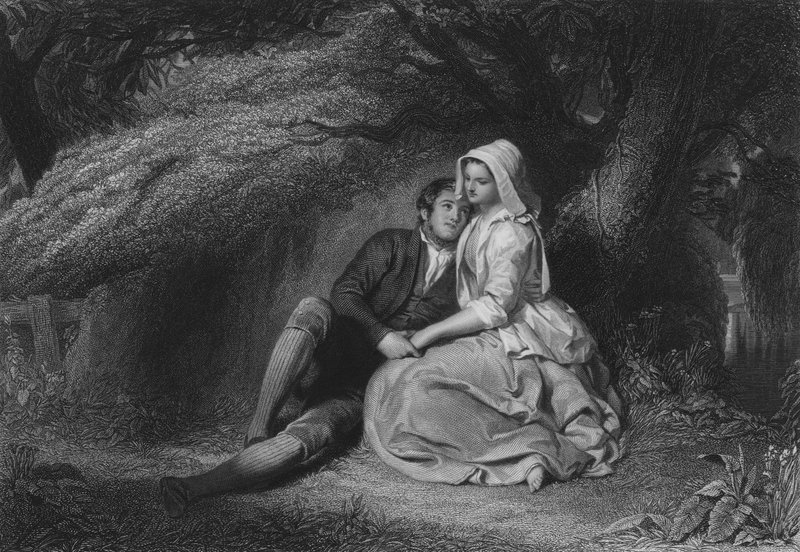 Illustration til The Cottar