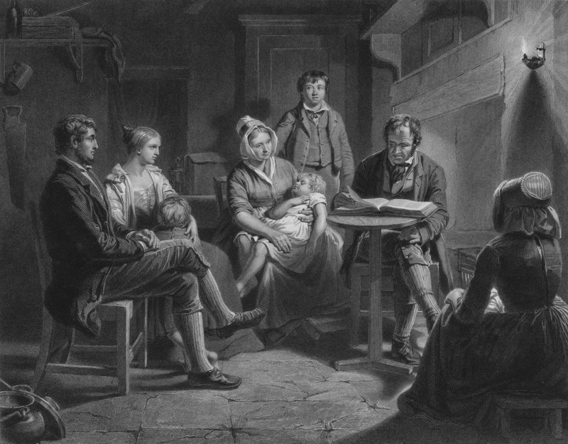 Illustration til The Cottar
