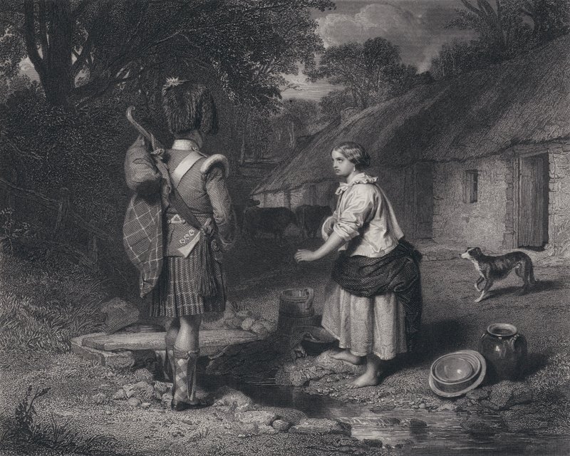 Illustration til The Soldier