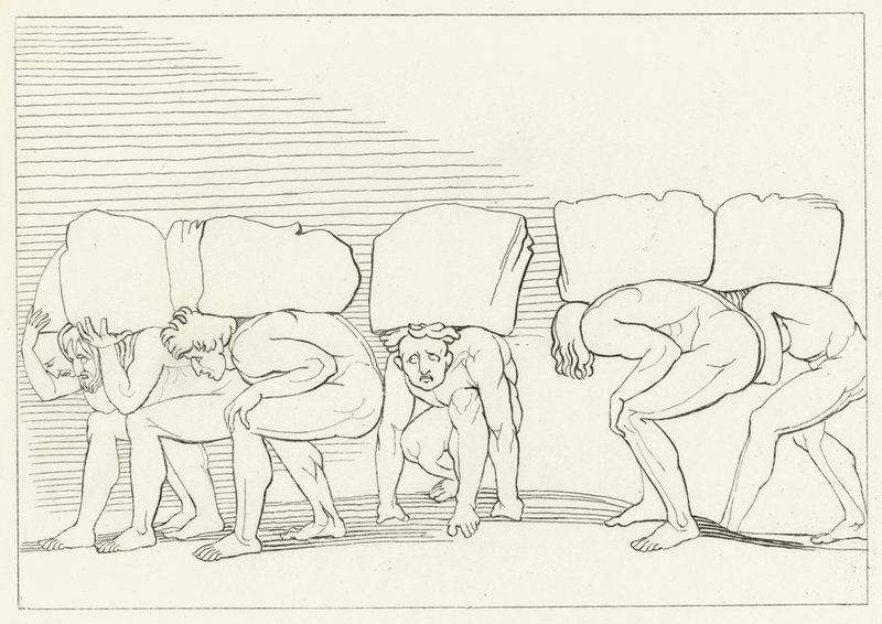 Den stolte, skærsilden, sang 11 (stik) af John (after) Flaxman