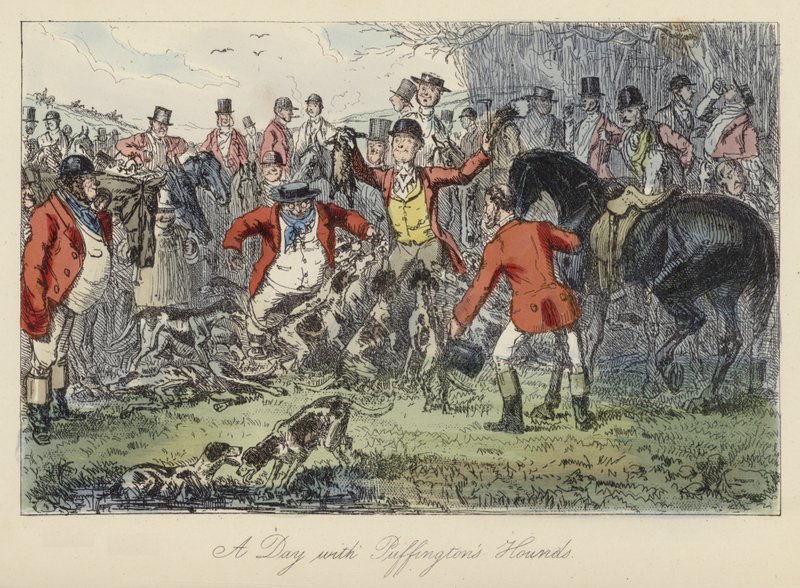 John Leech illustration til Mr Sponge