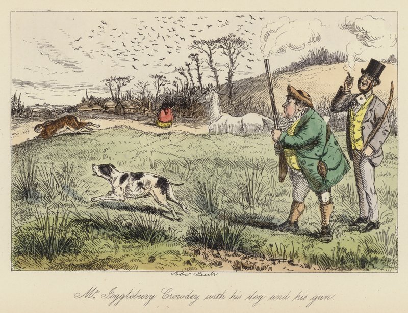 John Leech illustration til Mr Sponge
