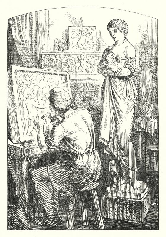 Clyte (gravering) af John (after) Tenniel