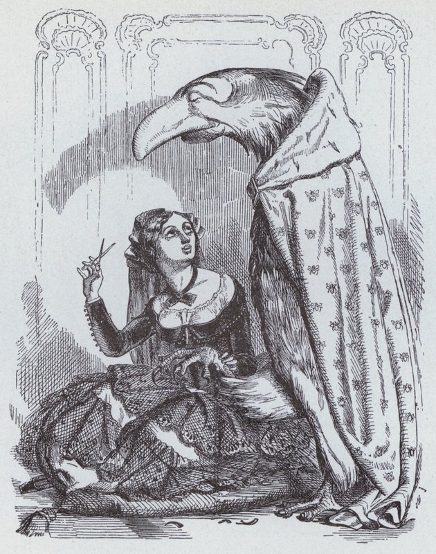 The Eagle in Love (litho) af John (after) Tenniel