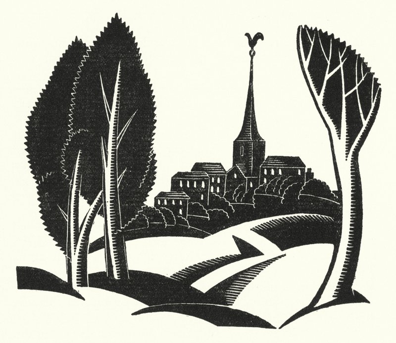 Illustration til Madame Bovary af Gustave Flaubert (litho) af John Austen