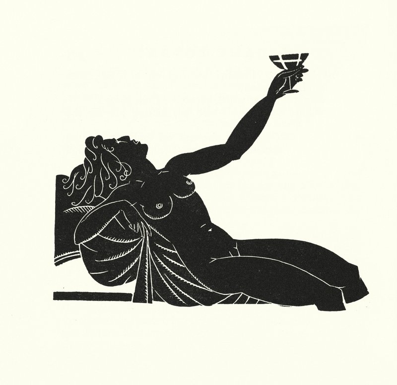 Illustration til Madame Bovary af Gustave Flaubert (litho) af John Austen