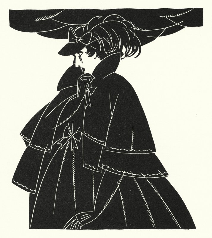 Illustration til Madame Bovary af Gustave Flaubert (litho) af John Austen