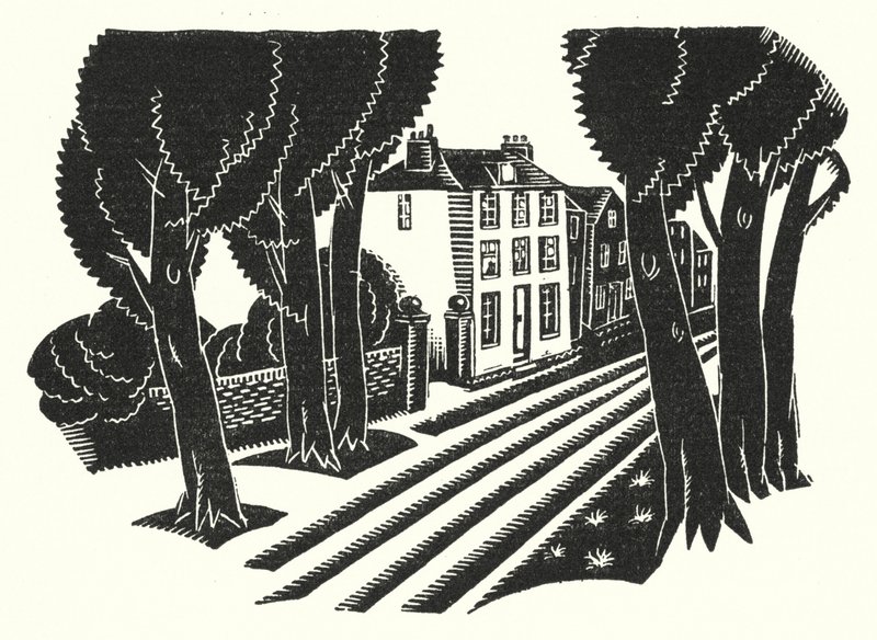 Illustration til Madame Bovary af Gustave Flaubert (litho) af John Austen