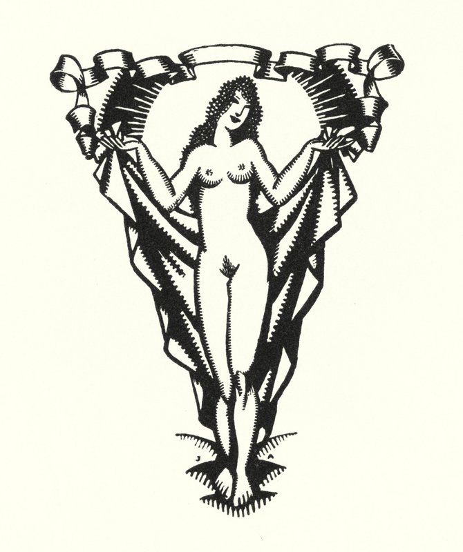 Titelsideillustration til Don Juan af Lord Byron (litho) af John Austen