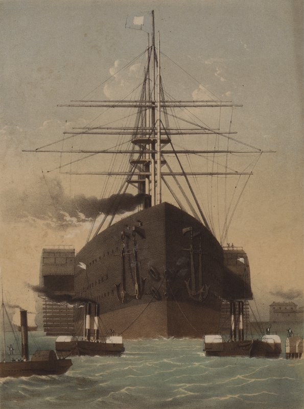 The Great Eastern, Isambard Kingdom Brunels dampskib af John Brandard