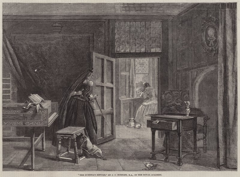 Duennas tilbagevenden af John Callcott Horsley