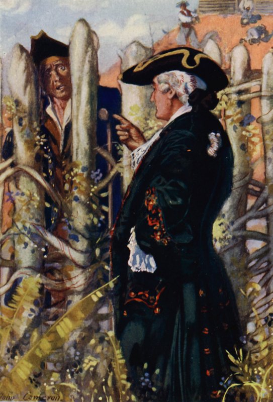 Illustration til Treasure Island af John Cameron