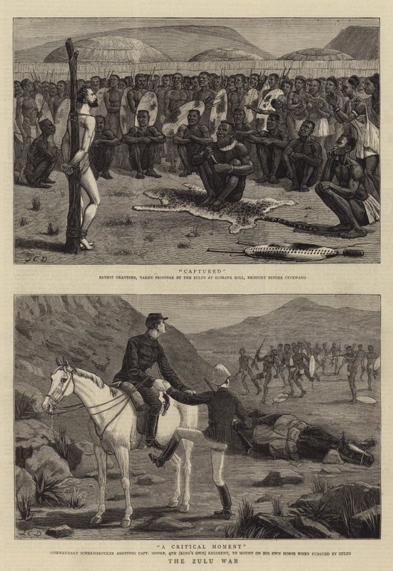 Zulu-krigen af John Charles Dollman