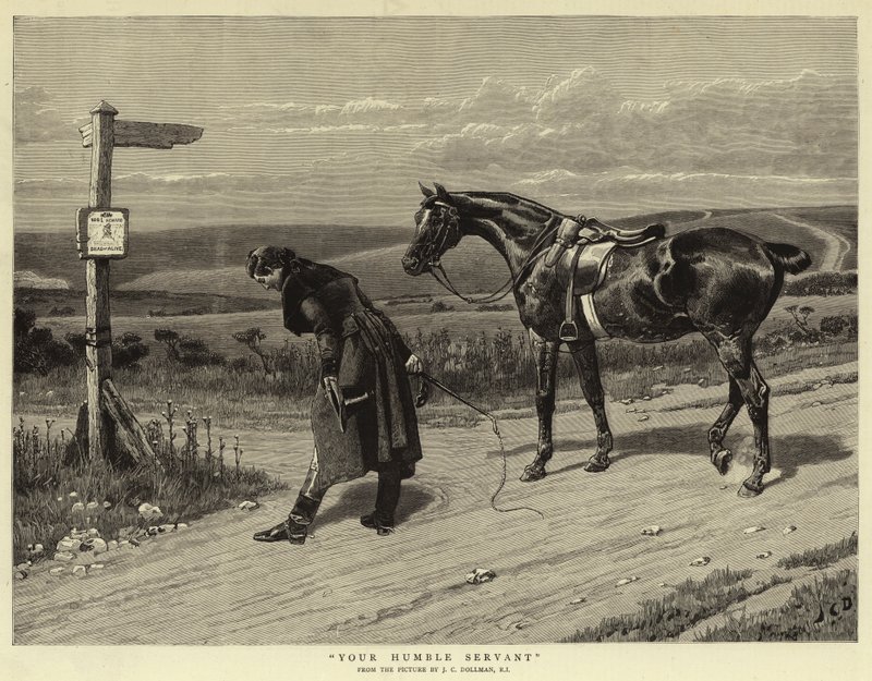 Din ydmyge tjener af John Charles Dollman