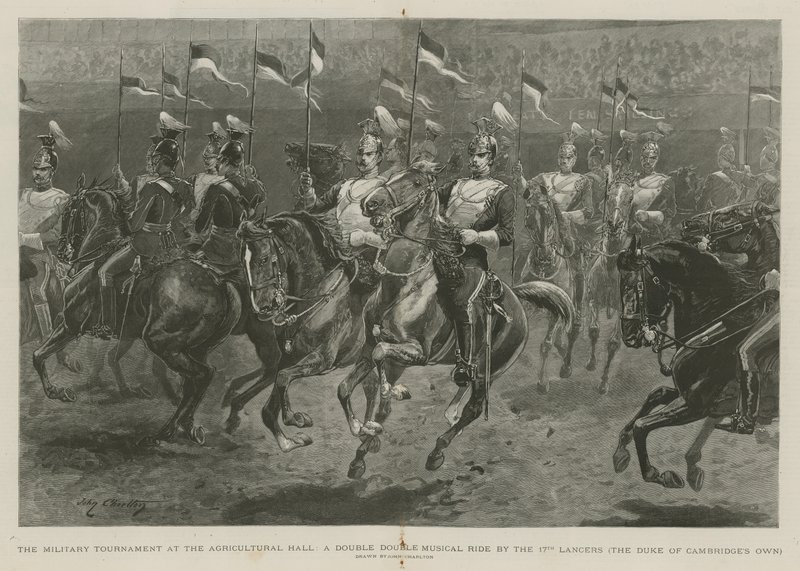 En dobbelt dobbelt dobbelt musikalsk tur af 17th Lancers af John Charlton