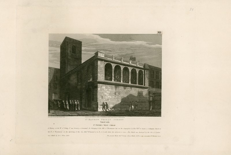 St Matthew, Friday Street, forenet med St Peter
