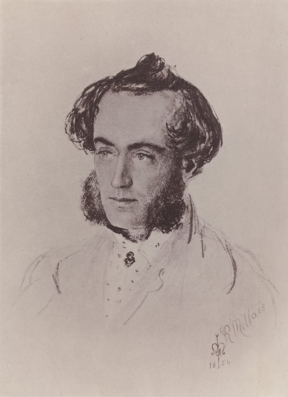 John Leech (gravering) af John Everett (after) Millais