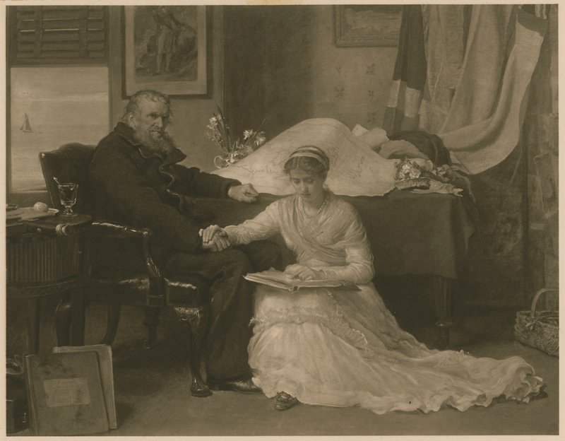 Nordvestpassagen (fotogravure) af John Everett (after) Millais
