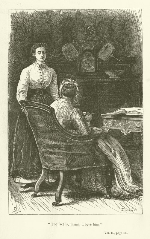 Illustration til Phineas Finn af Anthony Trollope af John Everett Millais